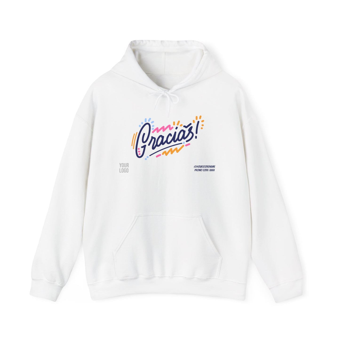 Gracious Cheers Unisex Heavy Blend™ Hooded Sweatshirt - Perfect for Celebrations and Casual Outings