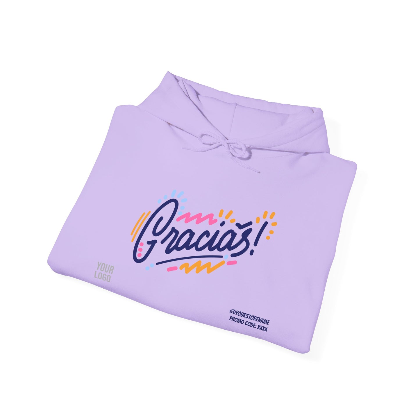 Gracious Cheers Unisex Heavy Blend™ Hooded Sweatshirt - Perfect for Celebrations and Casual Outings